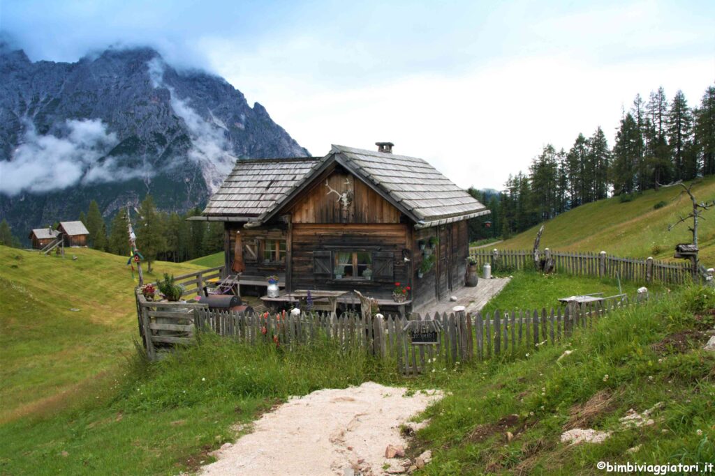 Casetta in legno in Val Pusteria