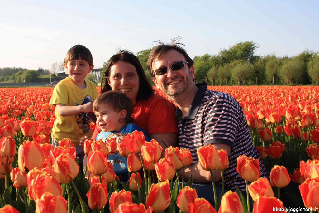 Viaggiare hygge Campo Tulipani Olanda
