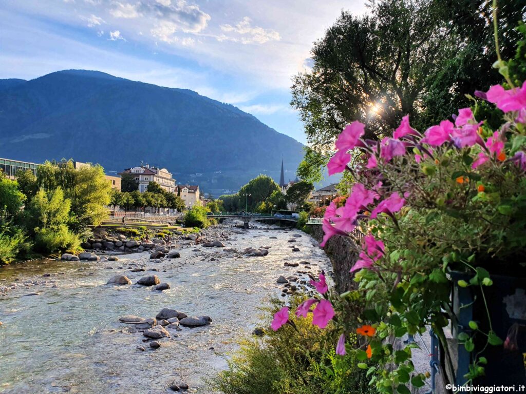 Merano il fiume Passirio